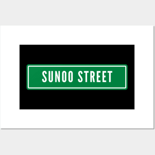 Sunoo Street Sign ENHYPEN Posters and Art